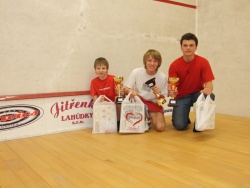 Filip (vlevo) skončil na prvním místě